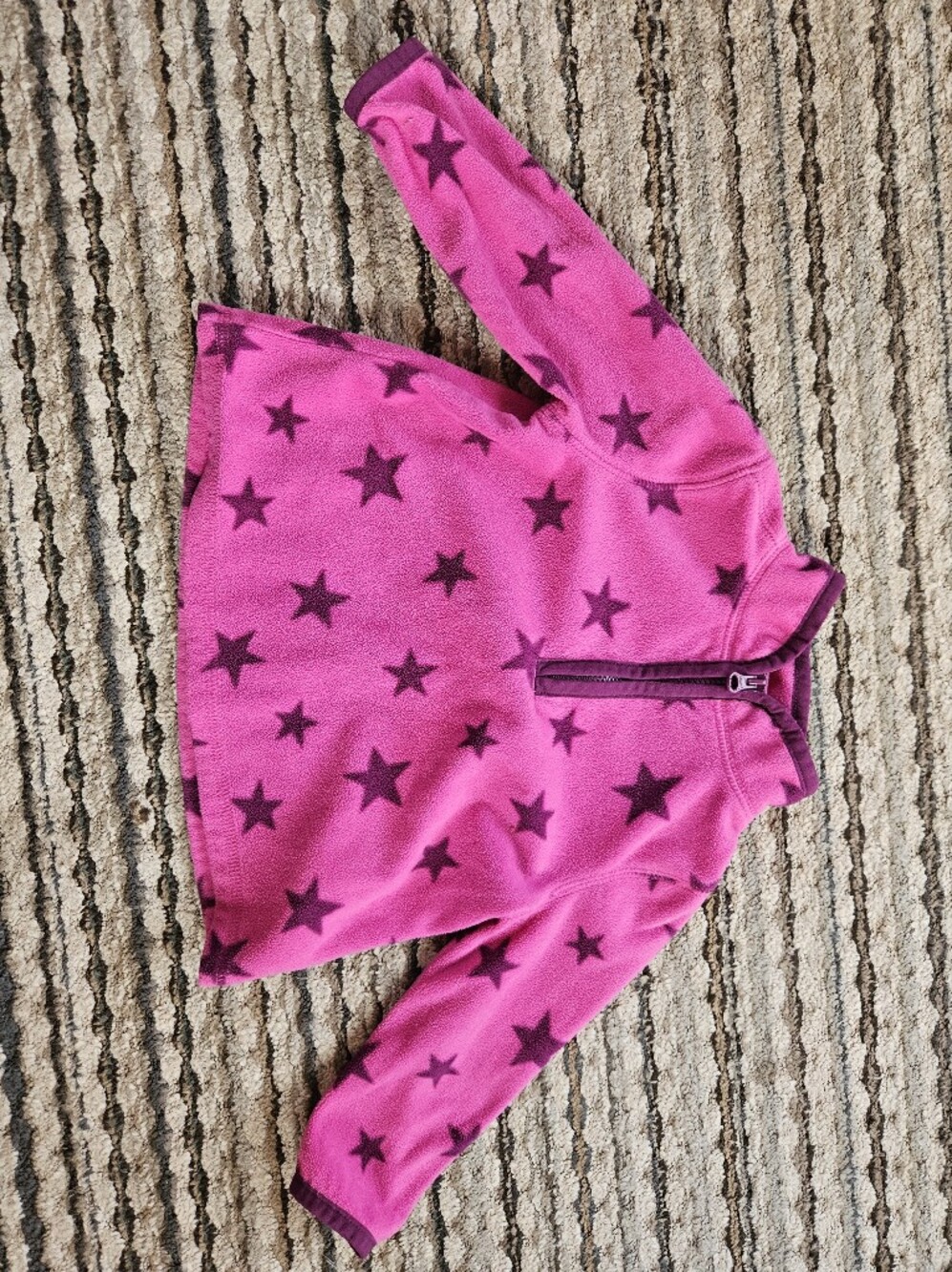 OshKosh B'gosh Hot Pink Star Fleece Pullover